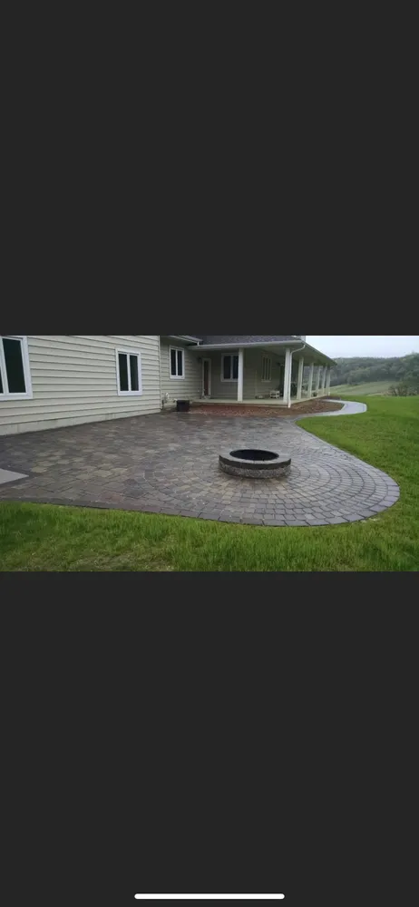 Expert lawn mowing service for homes in Soldiers Grove, WI by Rock Solid landscaping