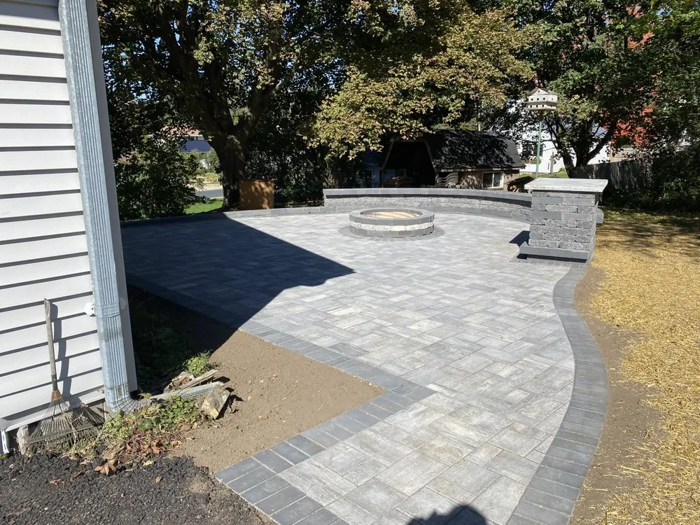 Affordable lawn mowing service for year-round maintenance in Soldiers Grove, WI by Rock Solid landscaping