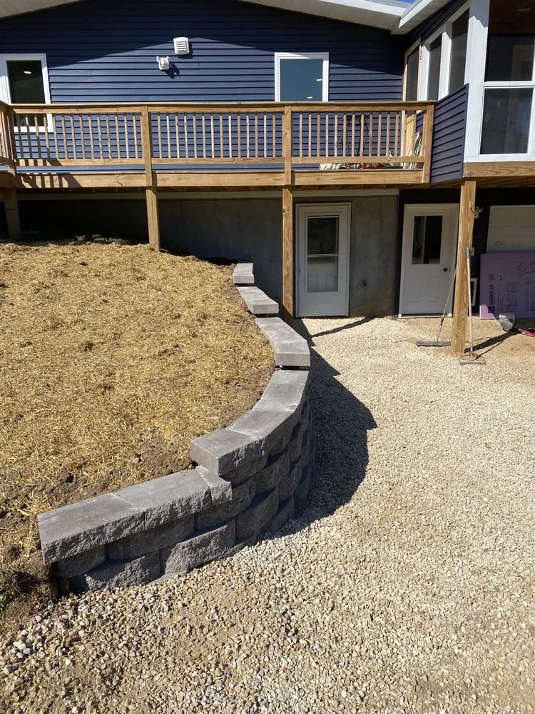 Reliable outdoor landscaping for residential properties across Soldiers Grove, WI - Rock Solid landscaping