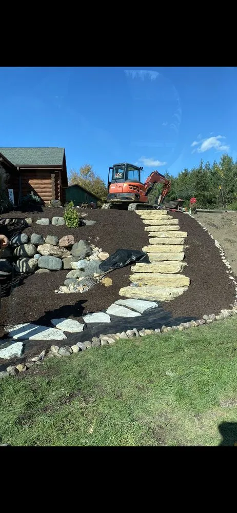 Local landscape installation experts serving Soldiers Grove, WI - Rock Solid landscaping