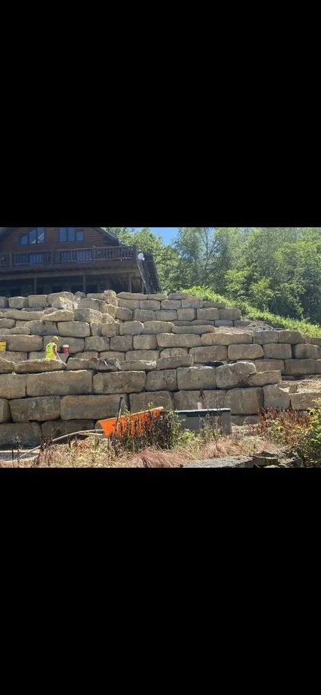 Local yard cleanup service with custom design across Soldiers Grove, WI - Rock Solid landscaping