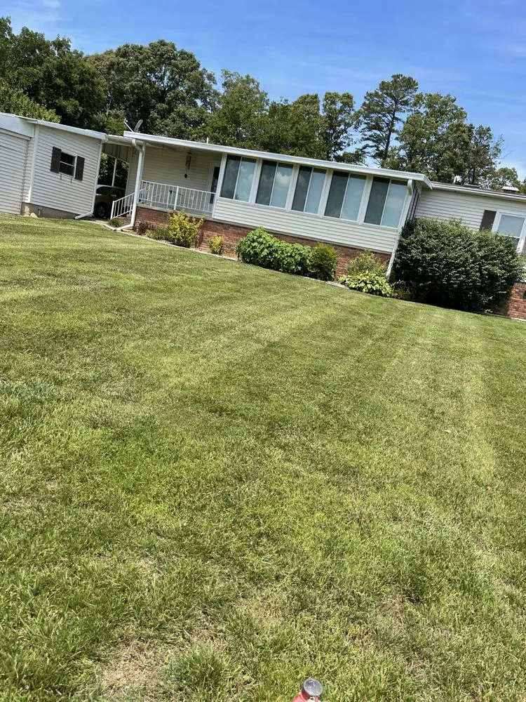 Professional outdoor landscaping near you in Hendersonville, NC by Rock Solid Lawn and Landscape