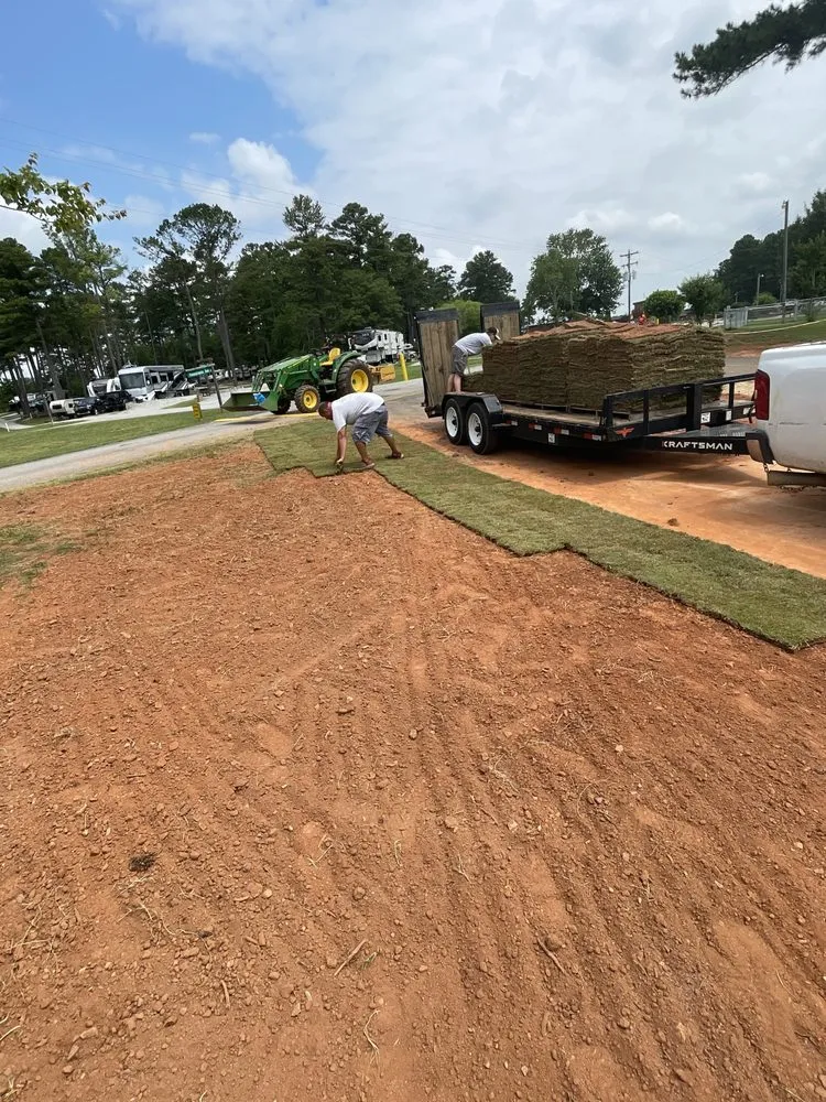 Reliable garden landscaping in Hendersonville, NC by Rock Solid Lawn and Landscape