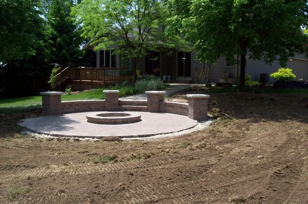 Affordable landscape installation for homes in Whitewater, WI by Rock Solid Services