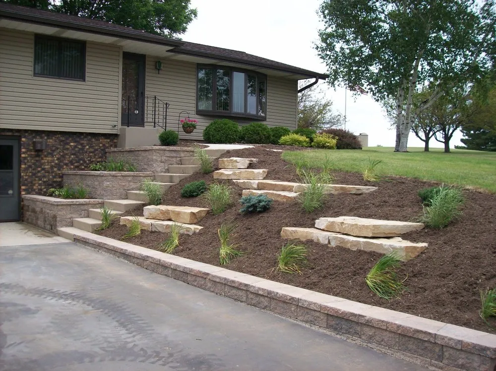 Custom garden landscaping experts serving Whitewater, WI - Rock Solid Services