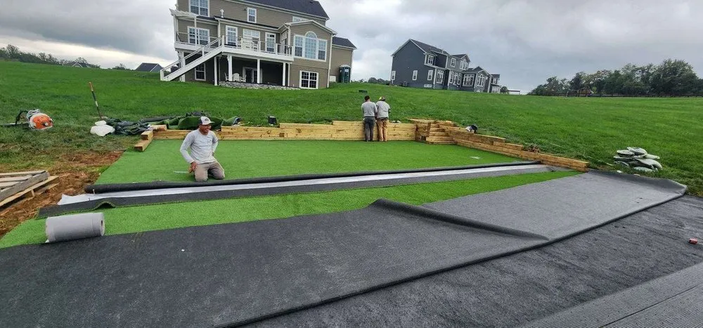 Expert residential landscaping in Nokesville, VA - Rock Star Masonry and Property Services