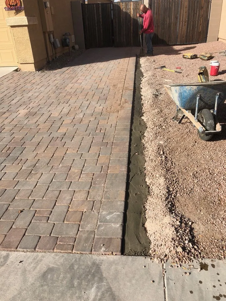 Professional landscaping services in Gilbert, AZ by Rock Star Materials
