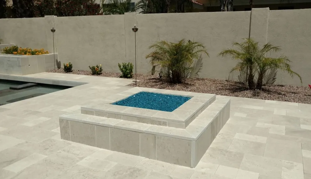 Trusted landscape installation with custom design in Gilbert, AZ by Rock Star Materials