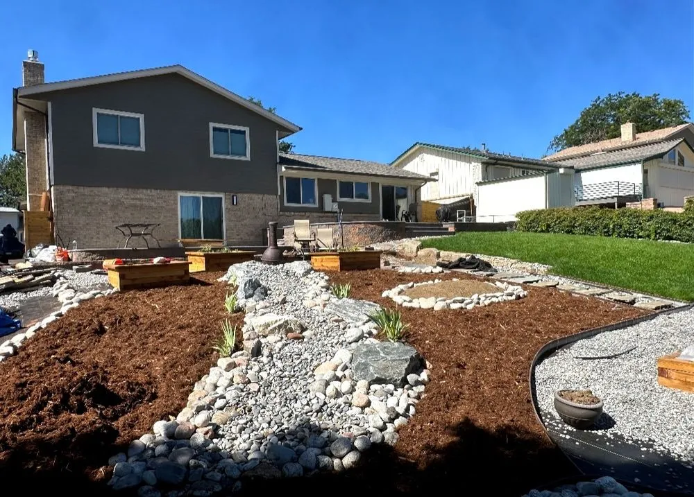 Local yard cleanup service for year-round maintenance in Arvada, CO by Rock Steady Landscaping & Design