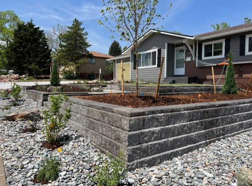 Affordable garden landscaping in Arvada, CO by Rock Steady Landscaping & Design