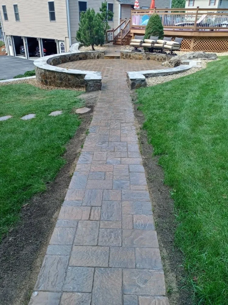 Local yard cleanup service for beautiful yards across Lowell, MA - Rock Steady Landscaping & Masonry