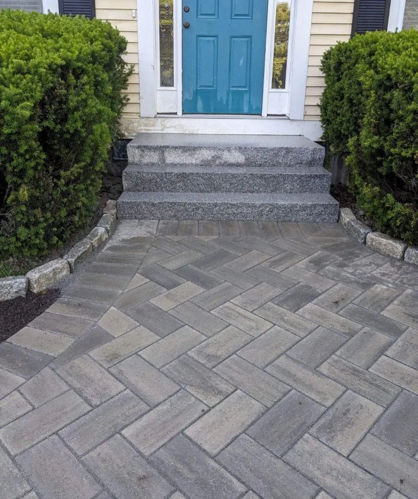 Professional yard cleanup service for beautiful yards in Lowell, MA by Rock Steady Landscaping & Masonry