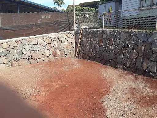 Professional residential landscaping with custom design across Waipahu, HI - Rock Steady Masonry