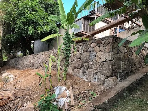 Professional outdoor landscaping in Waipahu, HI by Rock Steady Masonry
