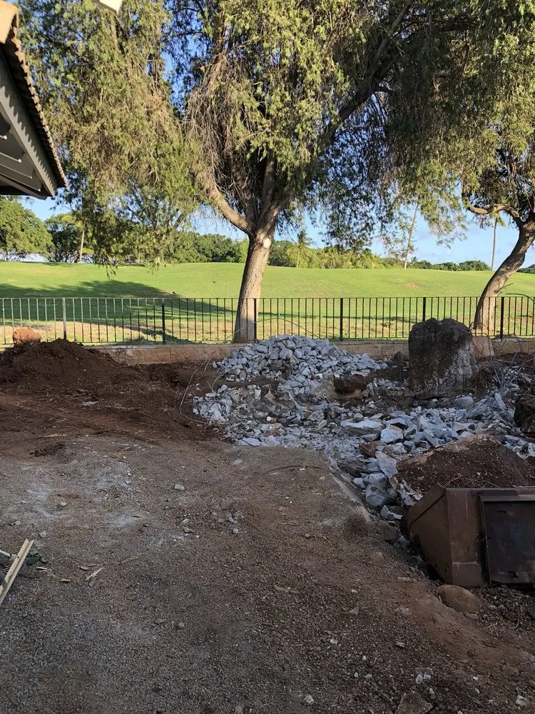 Affordable landscape installation for residential properties in Waipahu, HI by Rock Steady Masonry