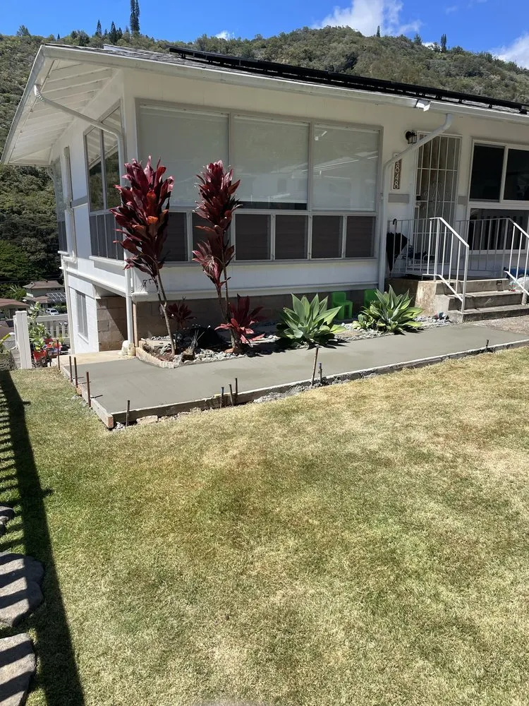 Local landscape installation for outdoor upgrades across Waipahu, HI - Rock Steady Masonry