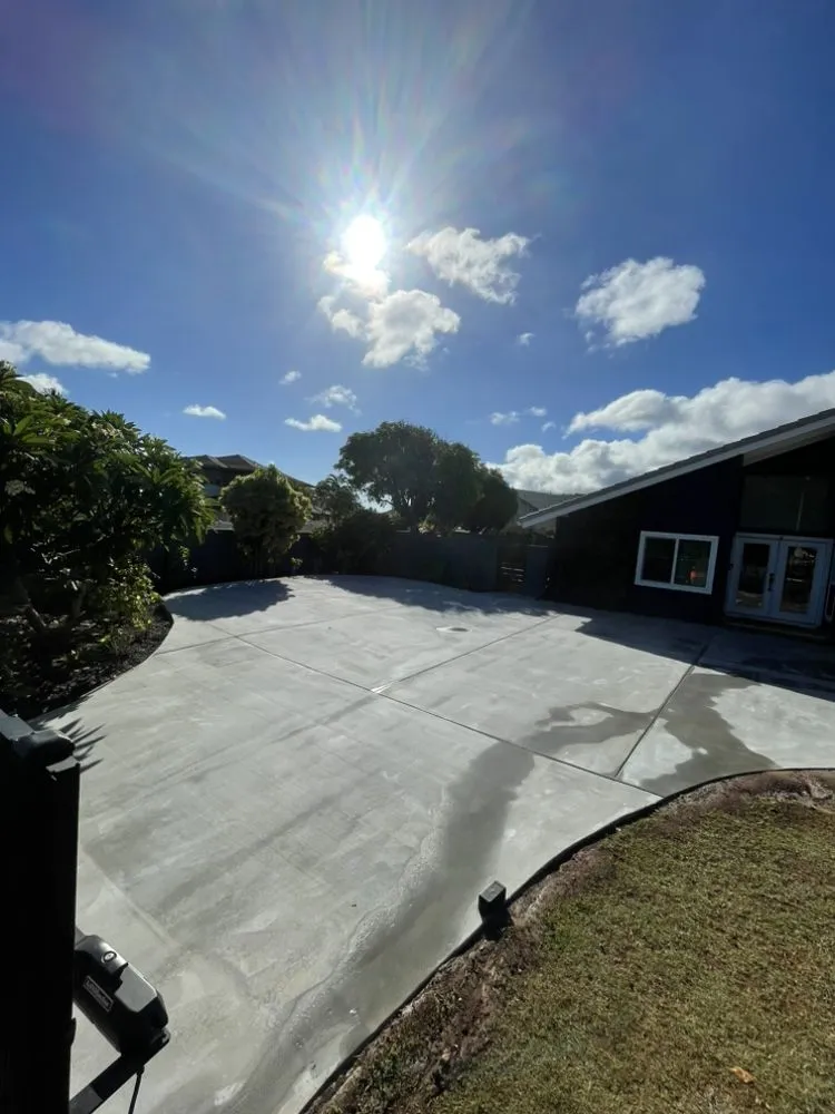 Top-rated outdoor landscaping with custom design in Waipahu, HI by Rock Steady Masonry