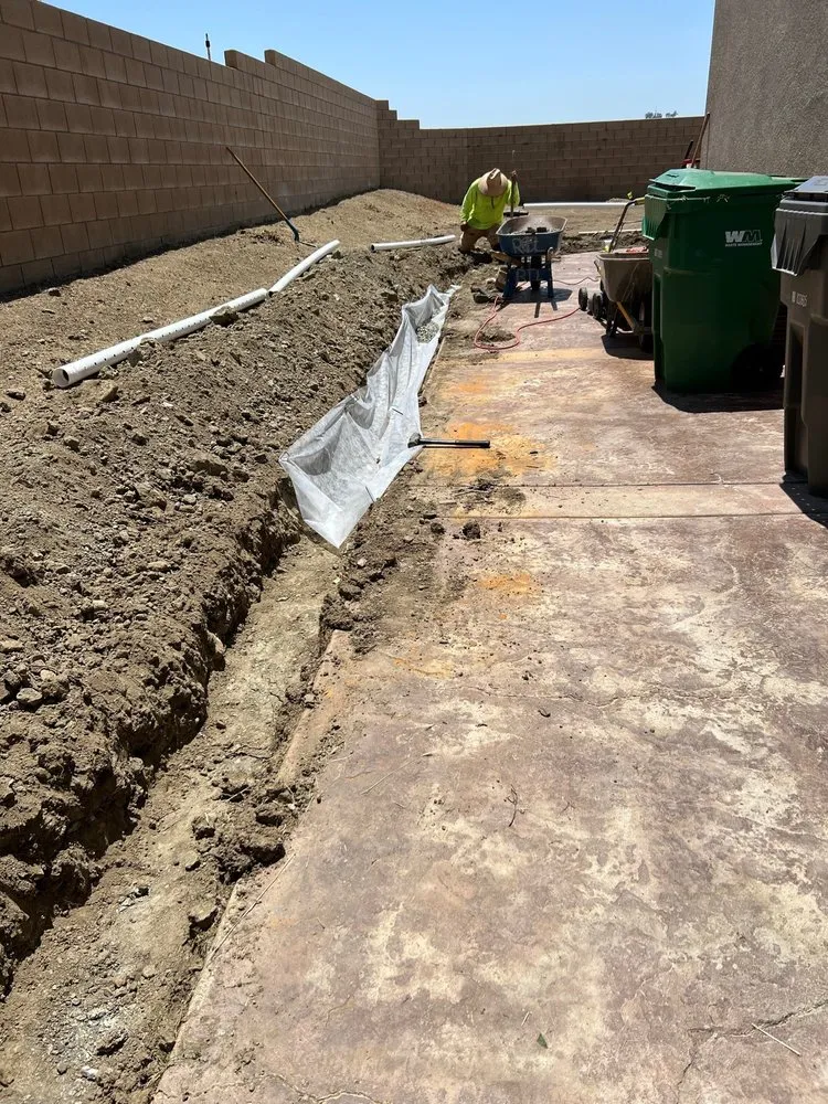 Custom garden landscaping in Wildomar, CA by ROCK Turf and Landscape