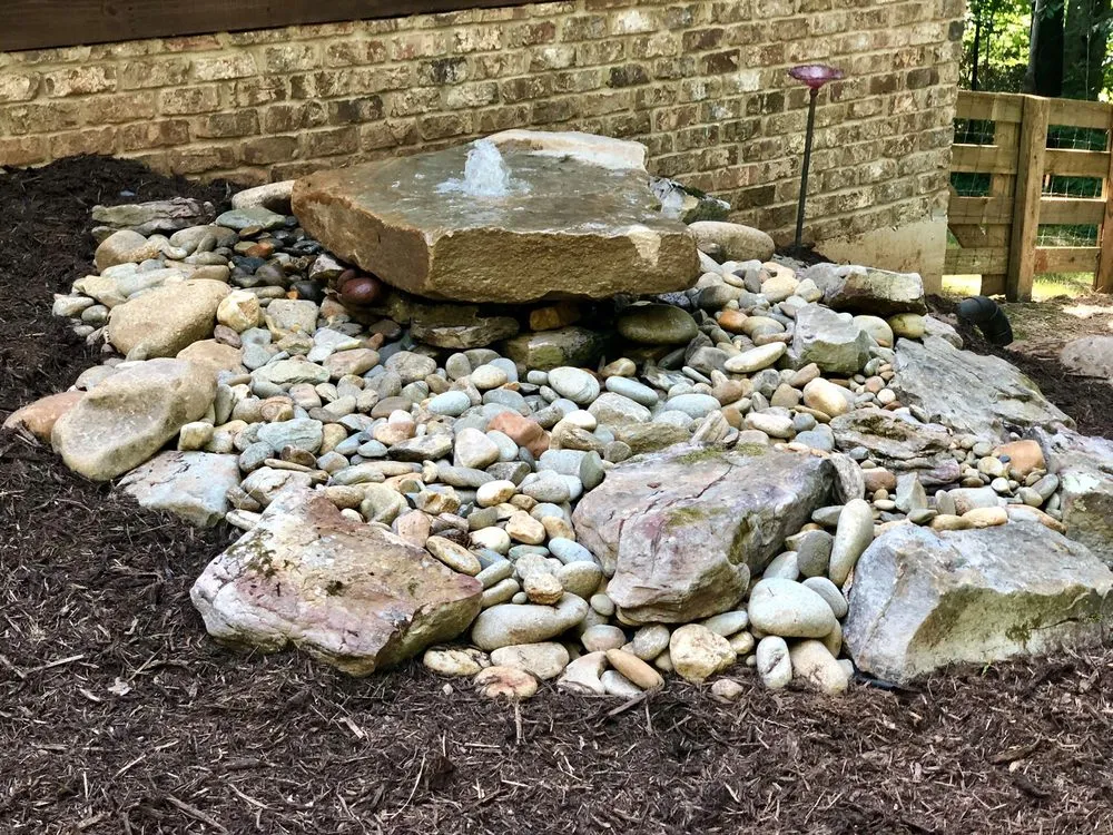 Professional landscape design for homes across Knoxville, TN - Rock Yard