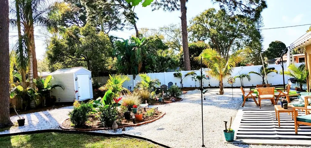 Expert landscape design for beautiful yards in Largo, FL by Rock Your Style
