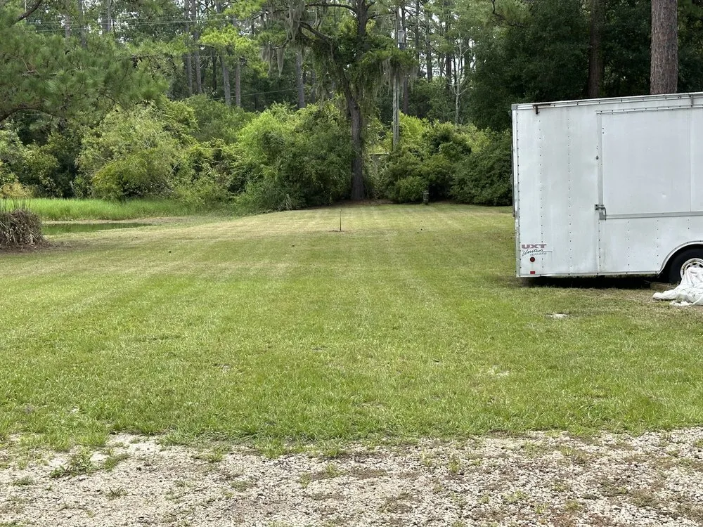 Professional garden landscaping in Tallahassee, FL by RockBottom Lawn and Maintenance Services