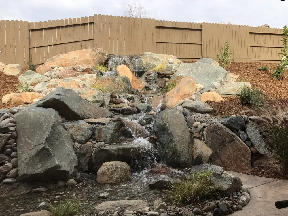 Reliable landscape design experts serving Auburn, CA - Rockface Waterscapes