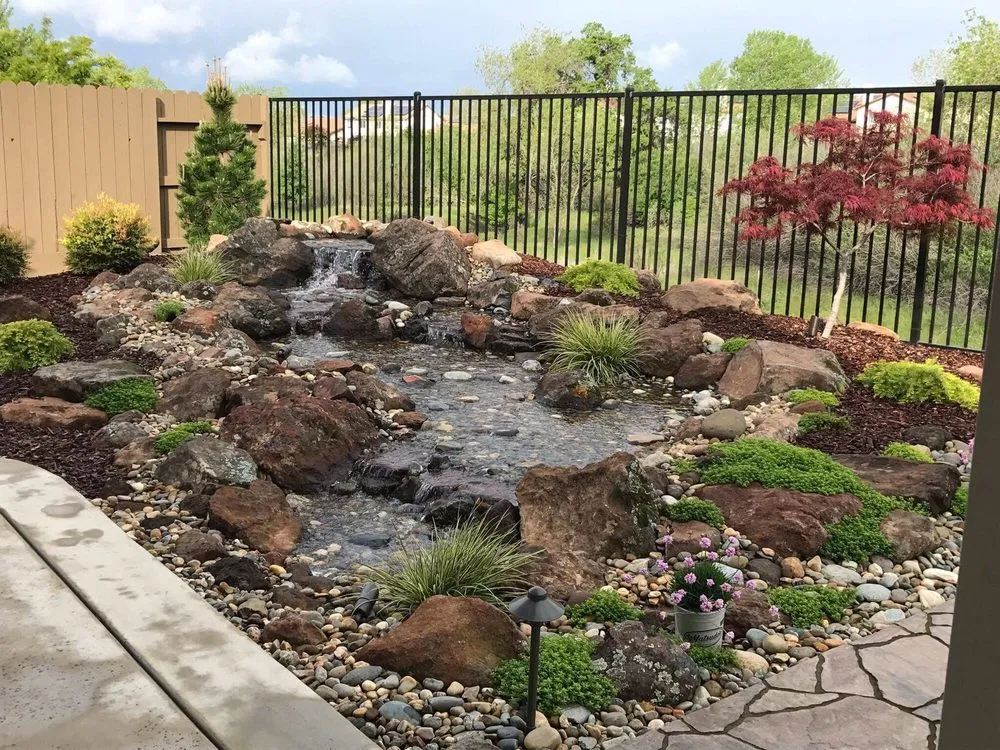 Top-rated landscape installation experts serving Auburn, CA - Rockface Waterscapes