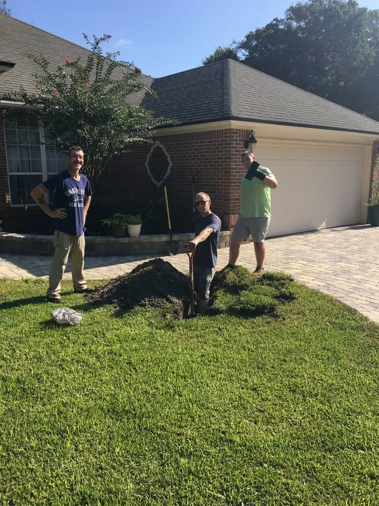 Expert landscape installation in St. Augustine, FL by Rockhard Landscaping