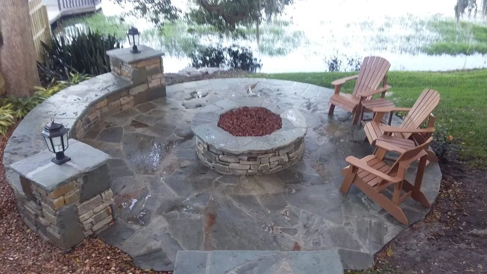 Local residential landscaping in Sanford, FL by Rockin Bloom's