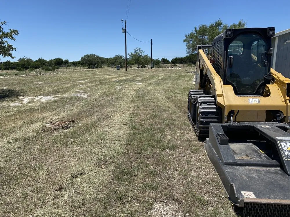 Custom outdoor landscaping in Junction, TX - Rockin CR Construction