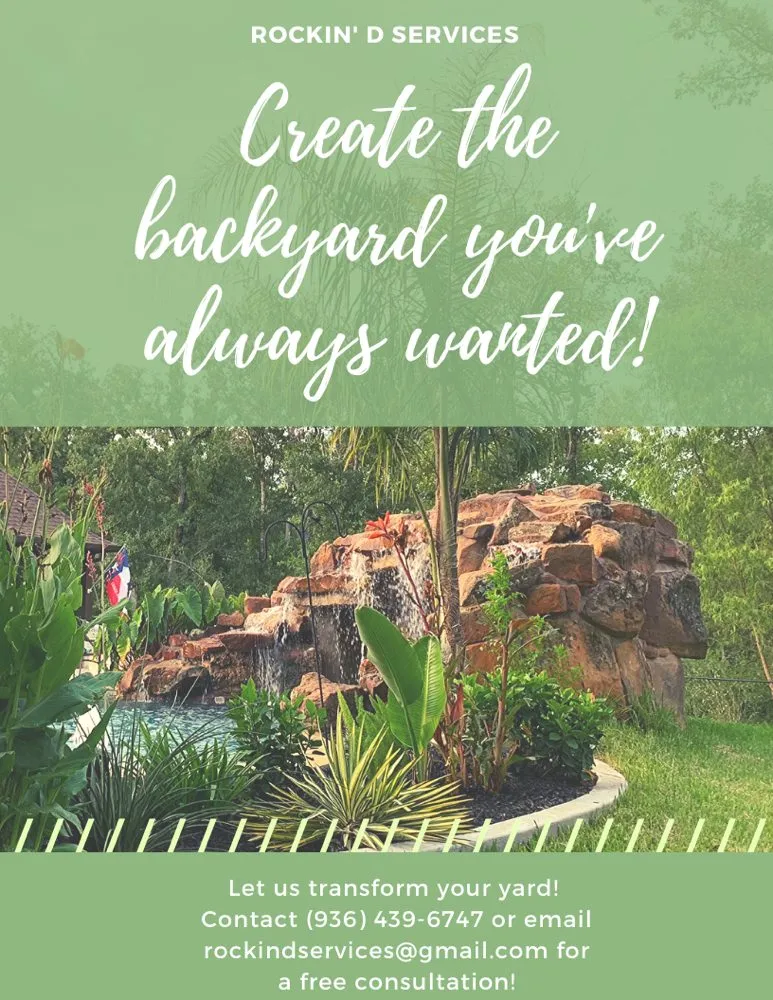 Trusted landscaping services for homes across Huntsville, TX - Rockin' D Services