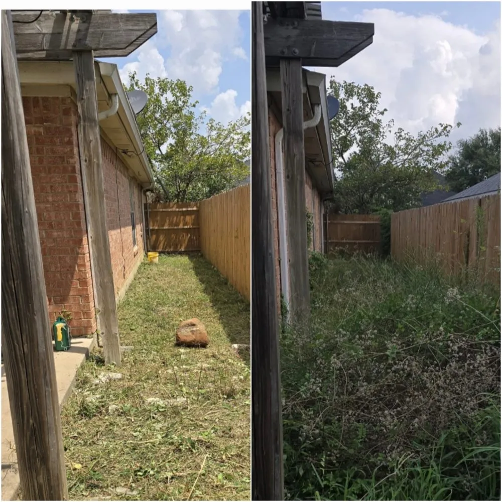 Custom landscape installation in Ft Worth, TX - Rockin GI Land Services