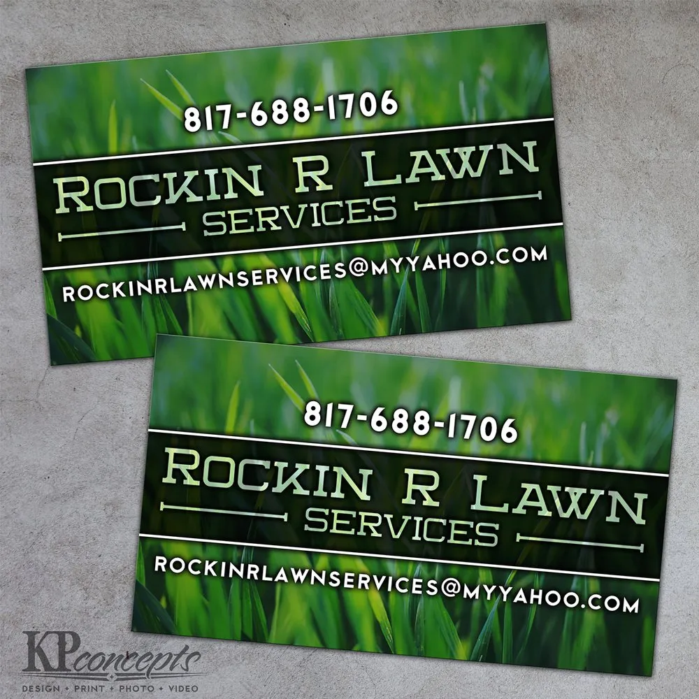 Professional landscape installation for homes in Weatherford, TX by Rockin R Lawn Services