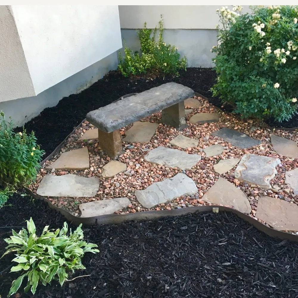 Professional garden landscaping for beautiful yards in Garden Ridge, TX by Rocking H Services