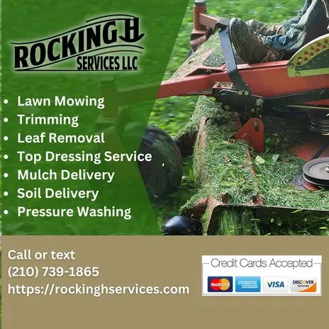 Trusted outdoor landscaping for residential properties across Garden Ridge, TX - Rocking H Services