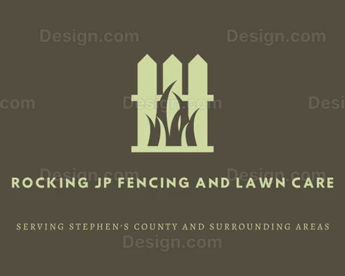 Rocking JP Fencing & Lawn Care Logo