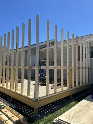 Rocking pink landscaping and construction