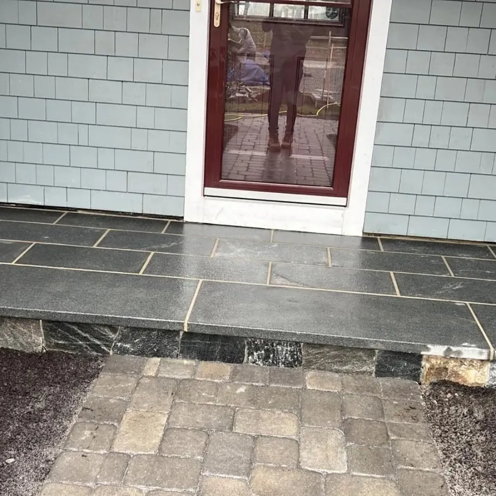 Expert lawn mowing service in Orleans, MA by Rockland Landscaping and Masonry