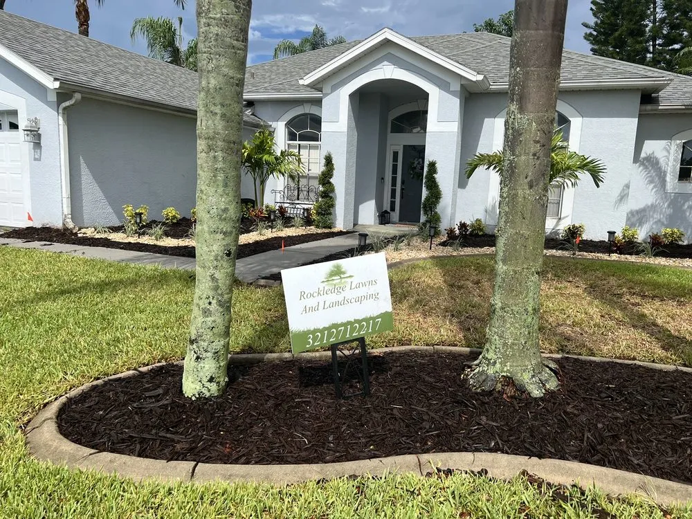 Local outdoor landscaping for residential properties in Rockledge, FL by Rockledge Lawns And Landscaping
