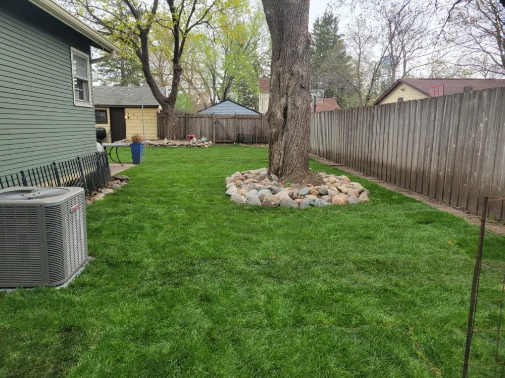 Professional residential landscaping in Loretto, MN by Rockman Landscaping & Tree Service