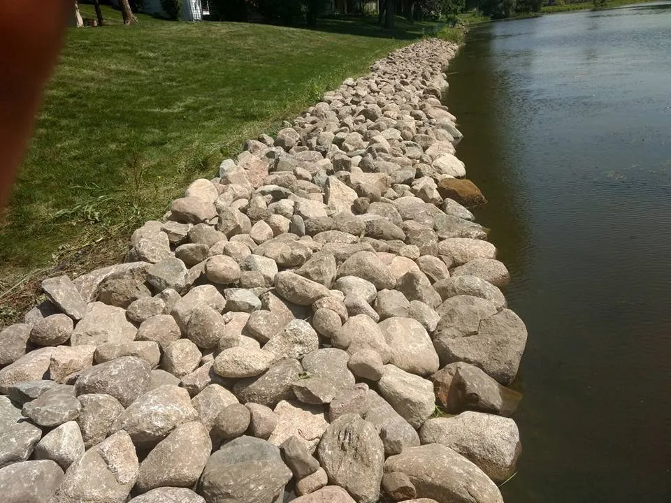 Professional landscape design for beautiful yards in Loretto, MN by Rockman Landscaping & Tree Service