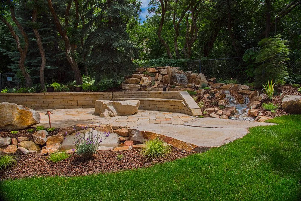 Top-rated garden landscaping in Draper, UT by Rockology Utah