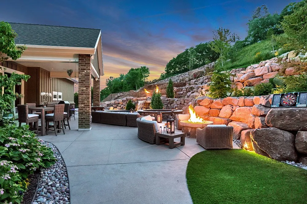 Reliable landscape design for year-round maintenance in Draper, UT by Rockology Utah