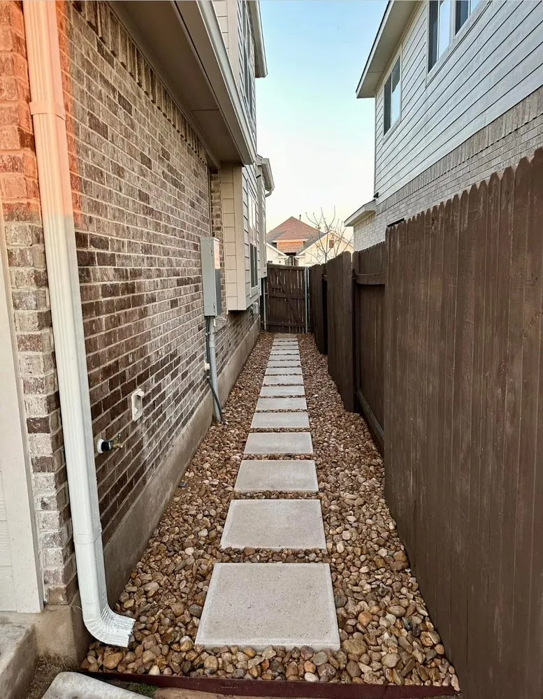 Professional outdoor landscaping experts serving Pflugerville, TX - RockPoint Services