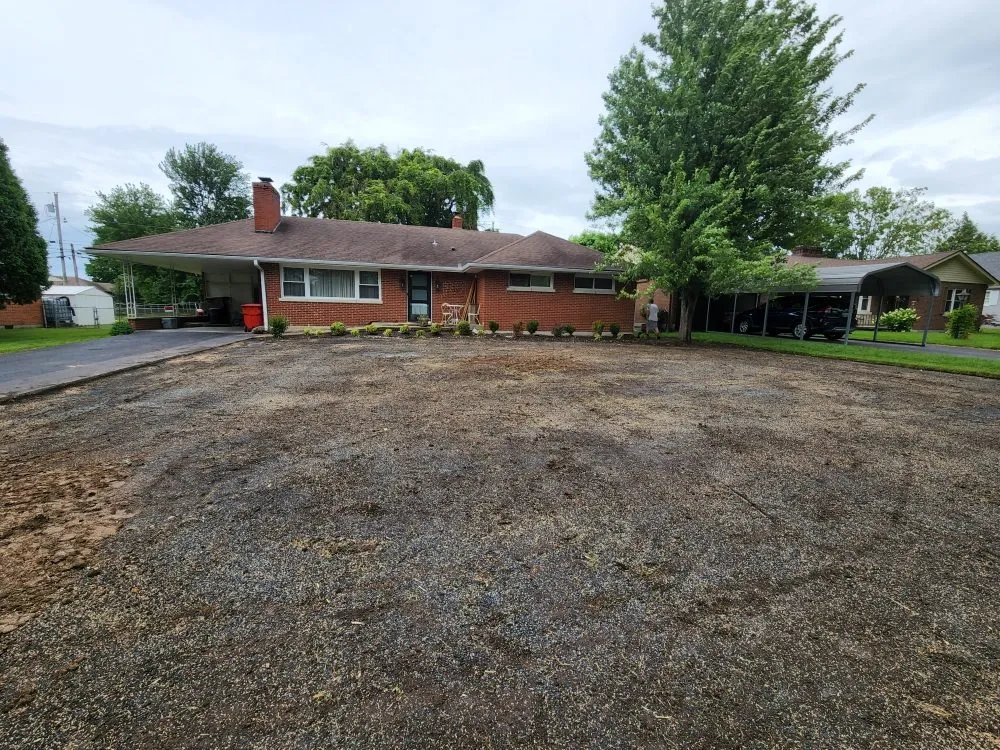 Affordable landscape installation in Berea, KY by Rocks for Socks