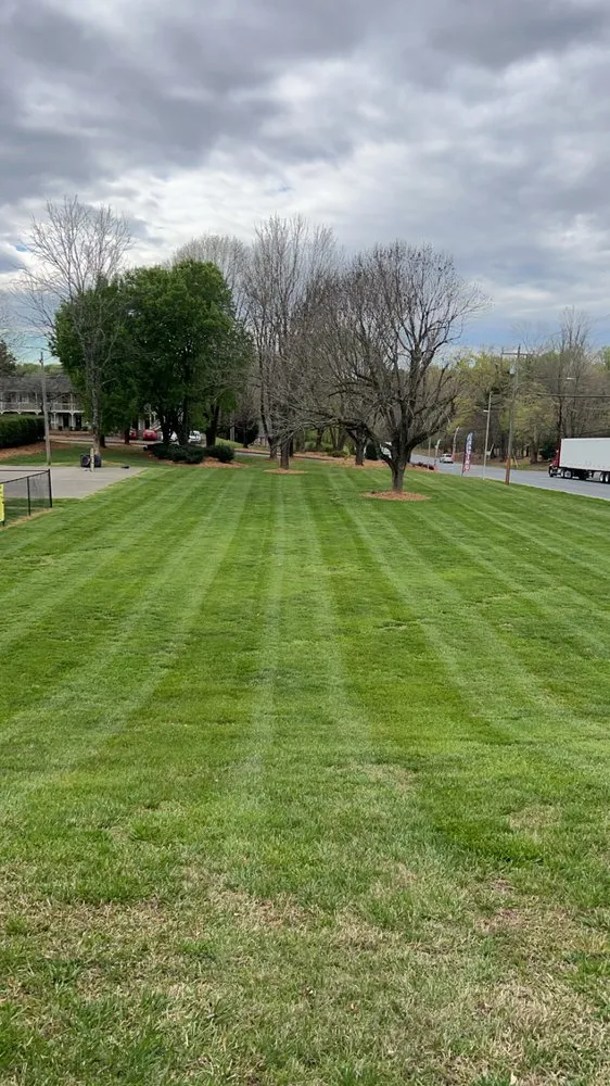 Local lawn mowing service in Asheboro, NC by Rocks Landscaping