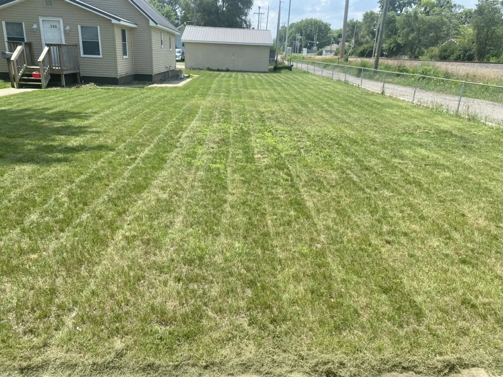 Local yard cleanup service with custom design in South Bend, IN by Rocks Lawn Care