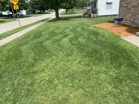 Rocks Lawn Care Logo