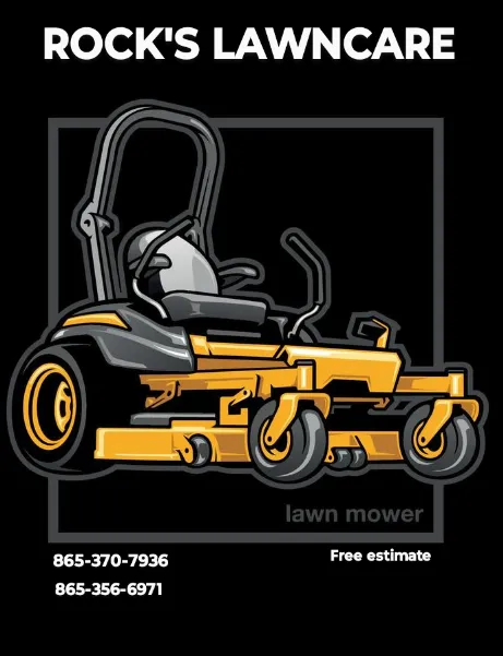 Reliable lawn mowing service in Knoxville, TN by Rocks Lawncare