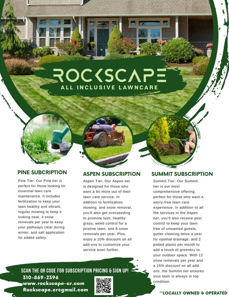 Professional residential landscaping in Castle Rock, CO - Rockscape